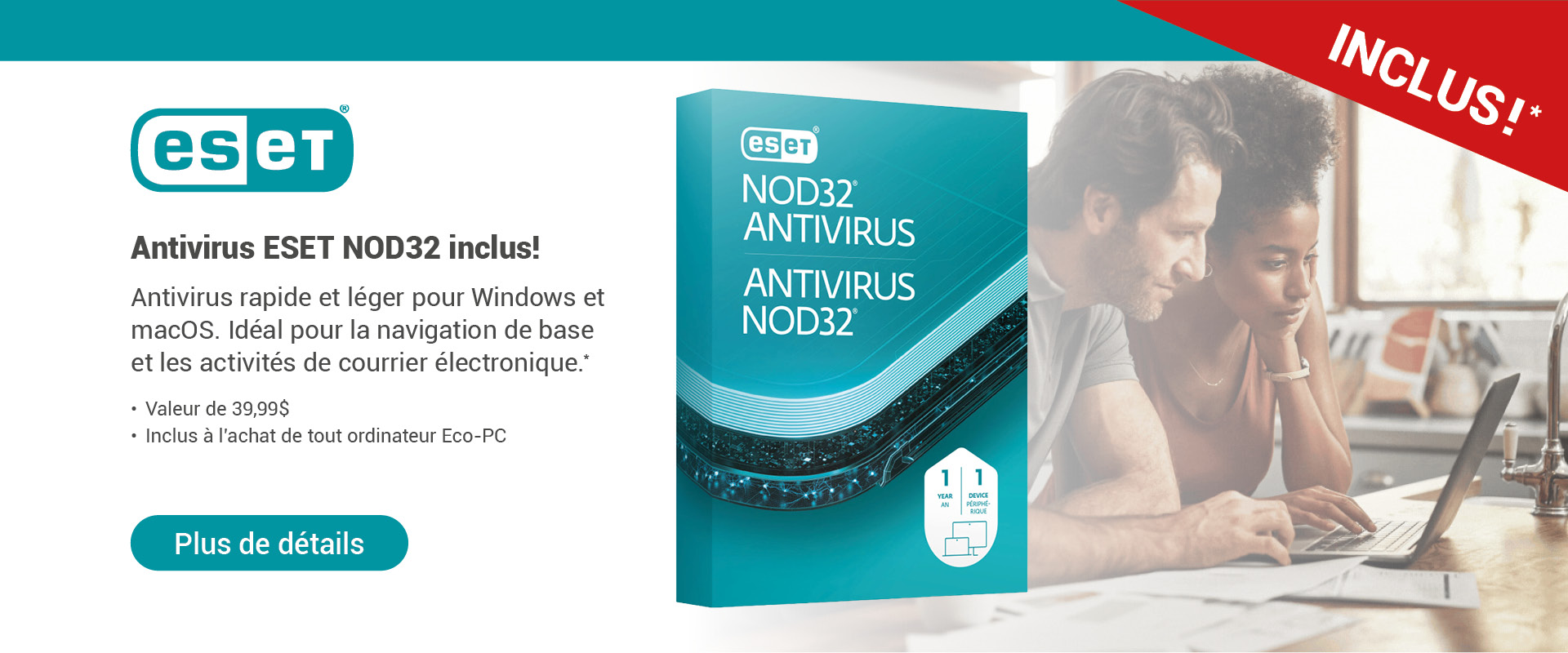 Banniere ESET ECO-PC